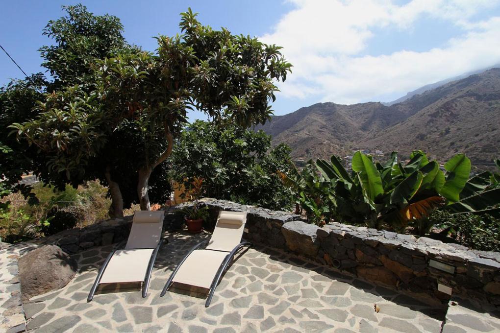 Casa Rural Los Aromos - Wunderschones Landhaus Mit Meerblick Hermigua Luaran gambar