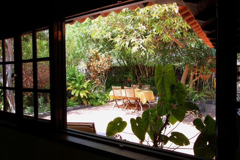 Casa Rural Los Aromos - Wunderschones Landhaus Mit Meerblick Hermigua Luaran gambar