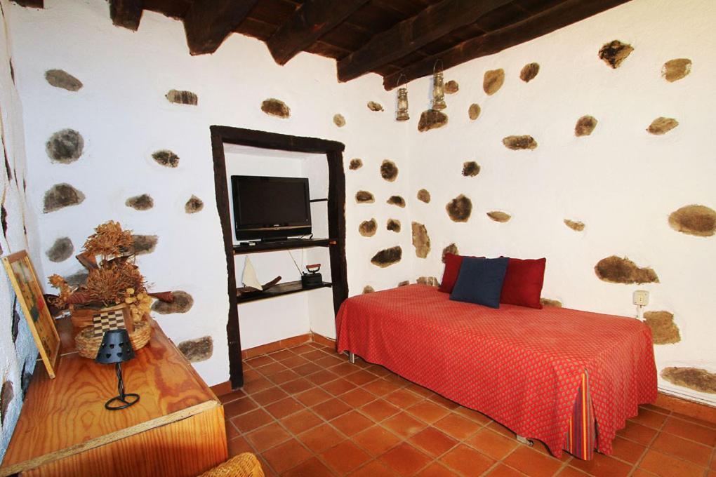 Casa Rural Los Aromos - Wunderschones Landhaus Mit Meerblick Hermigua Luaran gambar